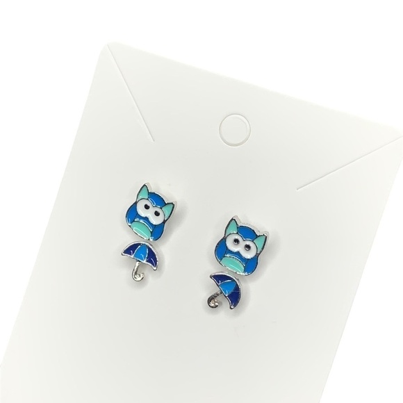 Owl earring set - Picture 1 of 3